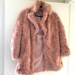 Rose Gold Fur Jacket